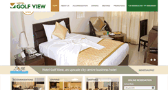 Desktop Screenshot of hotelgolfview.in